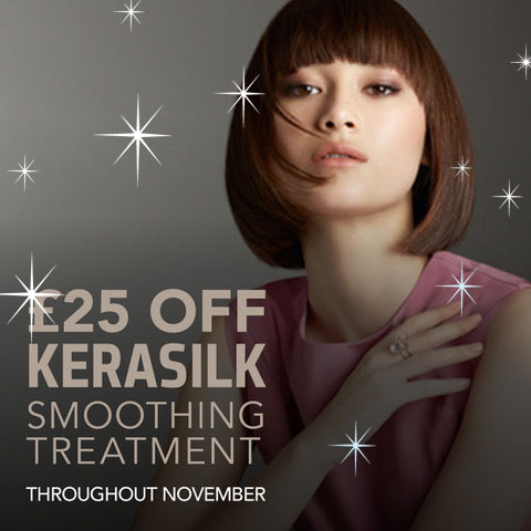 £25 OFF Kerasilk Smoothing Service £25 OFF Kerasilk Smoothing Service